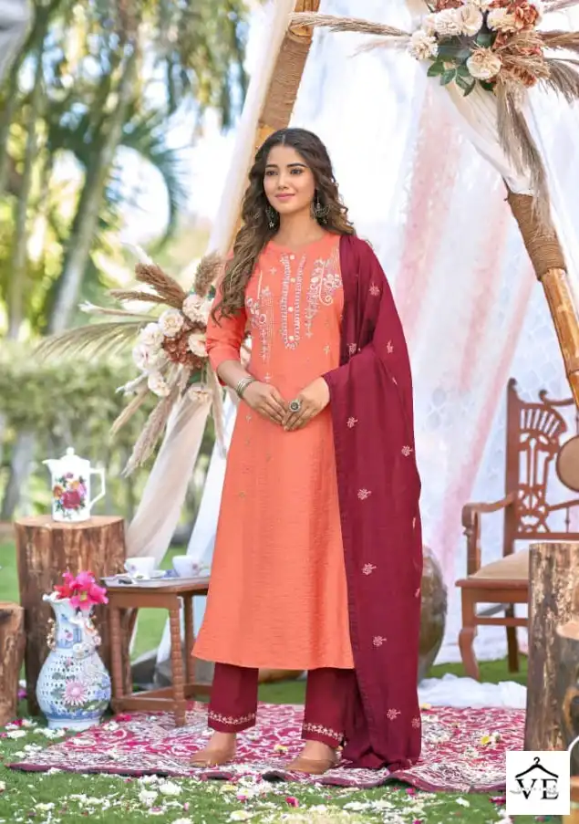 Kalaroop Rangat Cryon Heavy Viscose Wholesale Readymade Suit Catalog — Wholesale Salwar Suits, MPA wholesale from Surat - Gallery Image 6