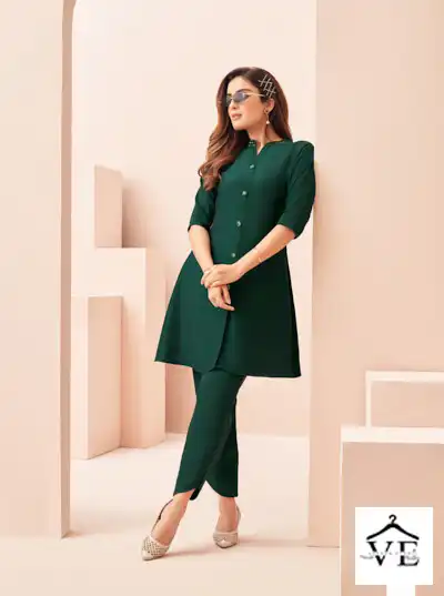 K.F. Ridhi Fancy Wholesale Co-Ord Set Catalog — Wholesale Kurtis, MPA wholesale from Surat — view 2