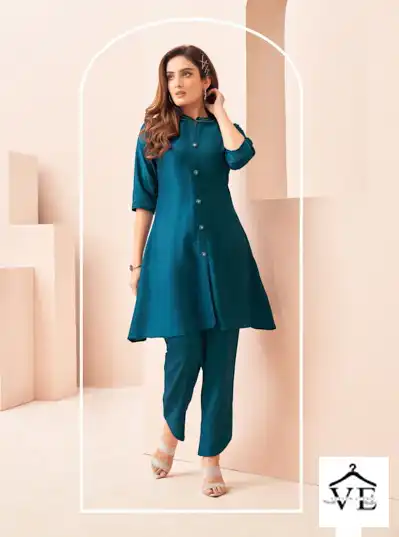 K.F. Ridhi Fancy Wholesale Co-Ord Set Catalog — Wholesale Kurtis, MPA wholesale from Surat — view 6