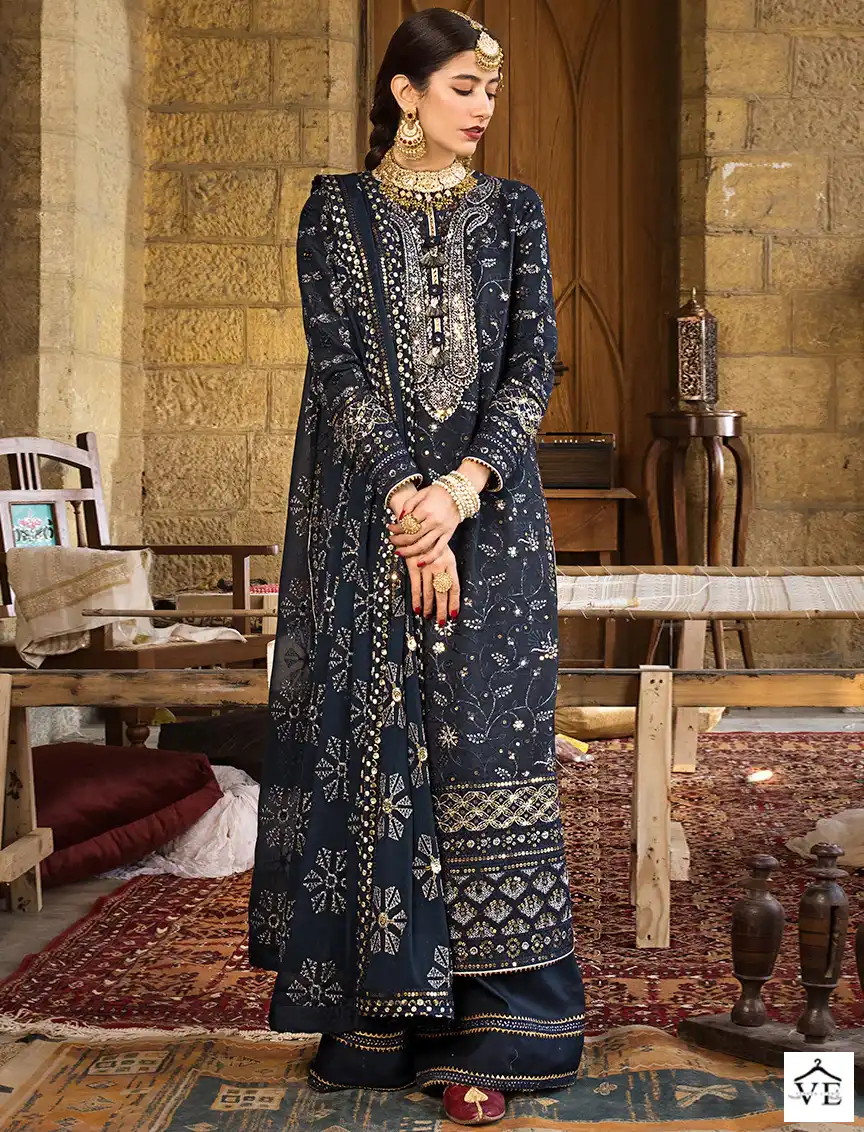 Shree Fabs S-840 Faux Georgette Wholesale Pakistani Suit — Wholesale Salwar Suits, MPA wholesale from Surat — view 1