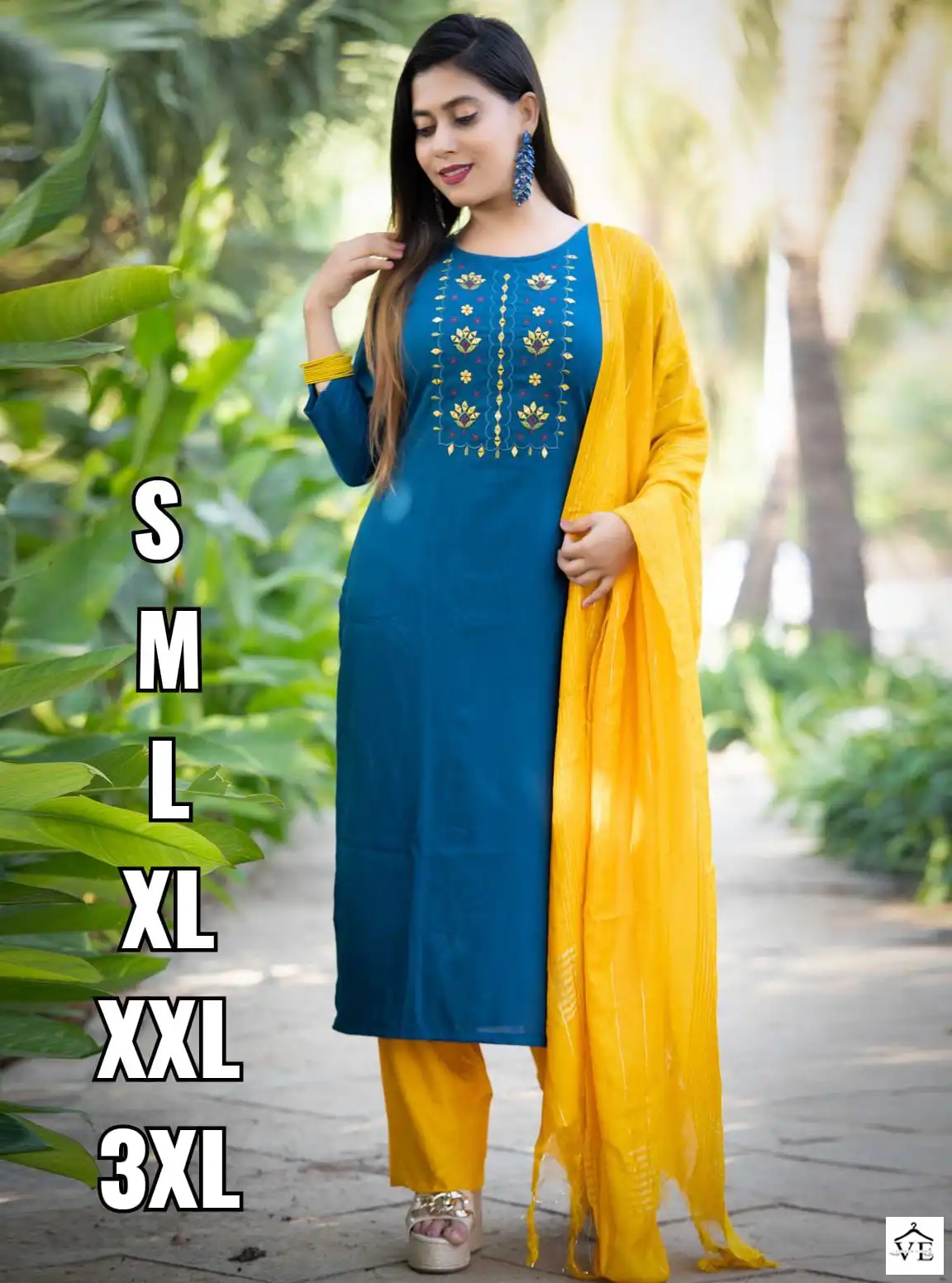 Vardan Ethnic Saanvi Rayon Slub Wholesale Readymade Salwar Suit Catalog — Wholesale Salwar Suits, MPA wholesale from Surat — view 1