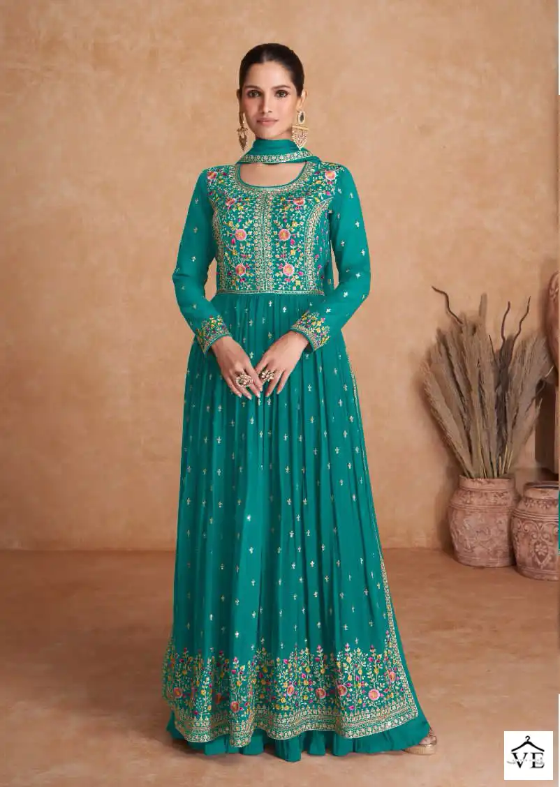 Gulkayra Saawan Blooming Georgett Wholesale Designer Readymade Salwar Suit Catalog — Wholesale Salwar Suits, MPA wholesale from Surat - Gallery Image 3