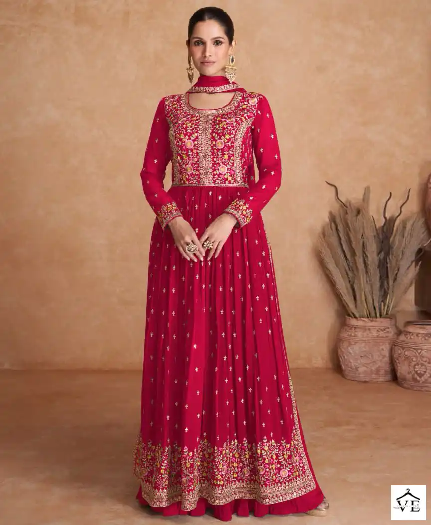 Gulkayra Saawan Blooming Georgett Wholesale Designer Readymade Salwar Suit Catalog — Wholesale Salwar Suits, MPA wholesale from Surat — view 1