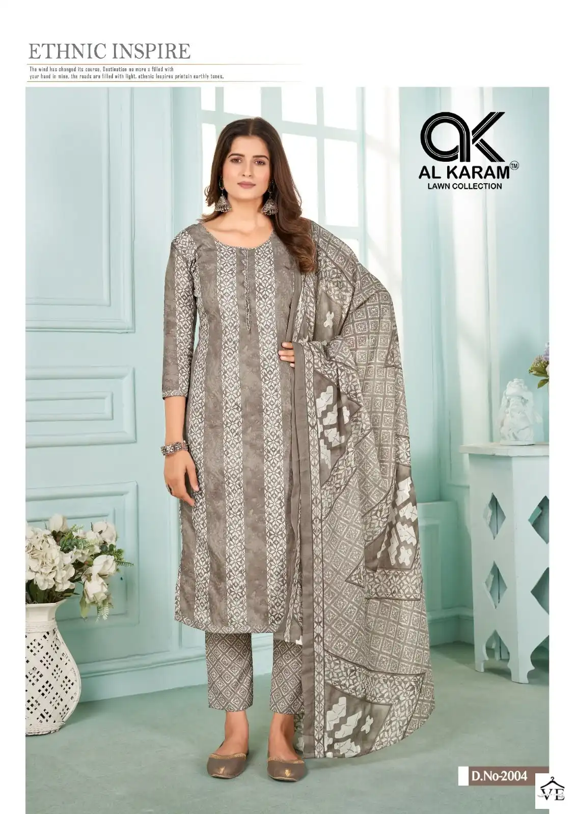 Al Karam Sahiba Vol 2 Cotton Wholesale Pakistani Salwar Suit Catalog — Wholesale Salwar Suits, Alkaram wholesale from Surat - Gallery Image 5