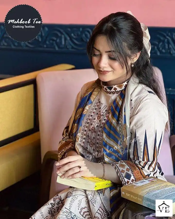 Mehboob Tex 1154 Cotton Wholesale Pakistani Suit — Wholesale Salwar Suits, MPA wholesale from Surat — view 11