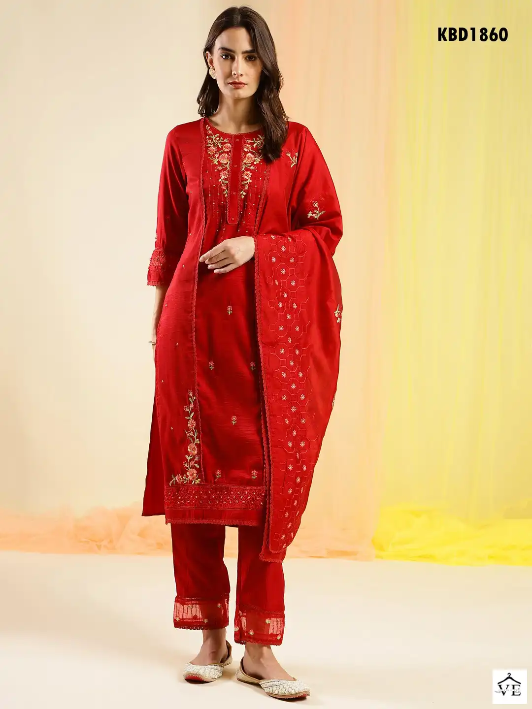 Mahotsav Salimar Vol 10 Chinon Wholesale Readymade Suits Catalog — Wholesale Salwar Suits, MPA wholesale from Surat — view 1