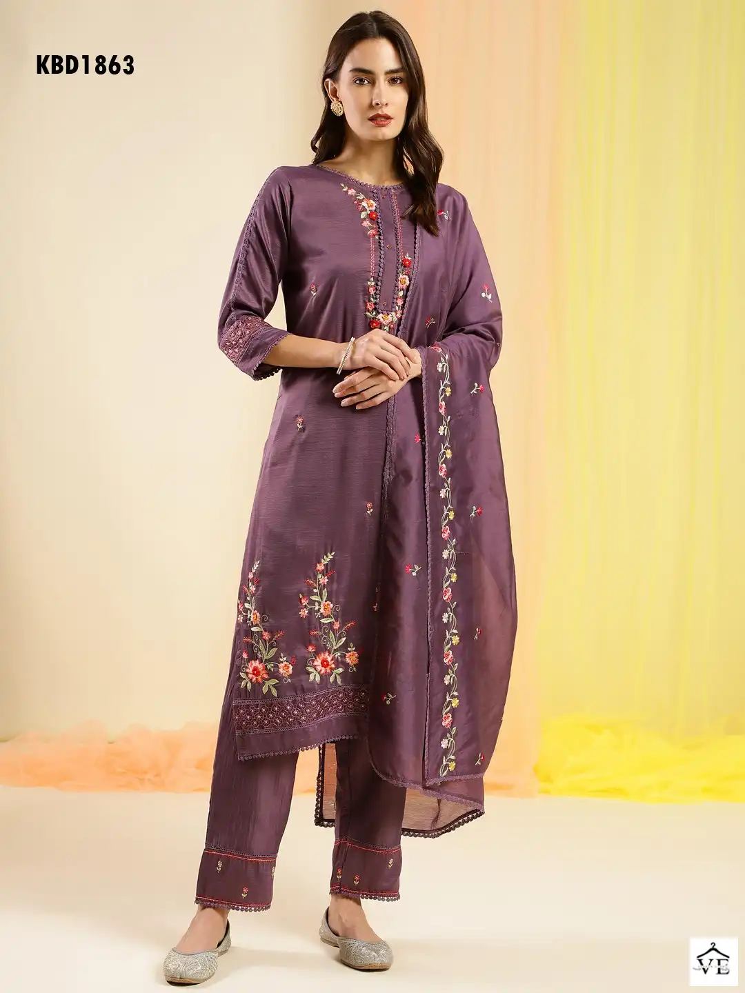 Mahotsav Salimar Vol 10 Chinon Wholesale Readymade Suits Catalog — Wholesale Salwar Suits, MPA wholesale from Surat - Gallery Image 6