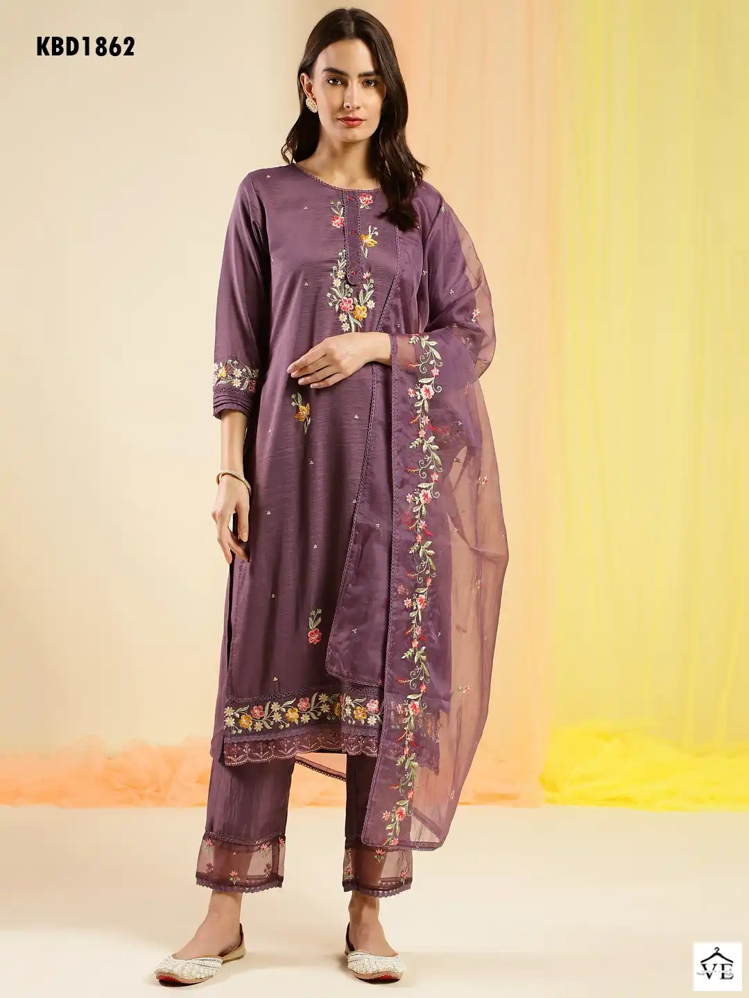 Mahotsav Salimar Vol 10 Chinon Wholesale Readymade Suits Catalog — Wholesale Salwar Suits, MPA wholesale from Surat - Gallery Image 2