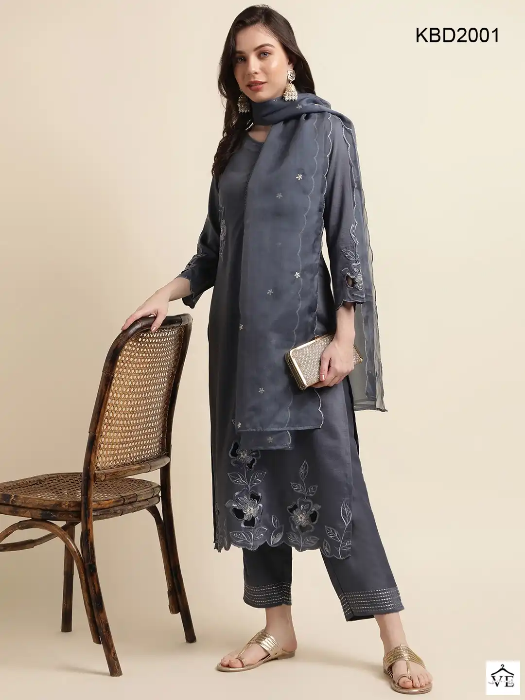 Mahotsav Salimar Vol 11 Chinon Silk Wholesale Readymade Suits Catalog — Wholesale Salwar Suits, MPA wholesale from Surat - Gallery Image 6