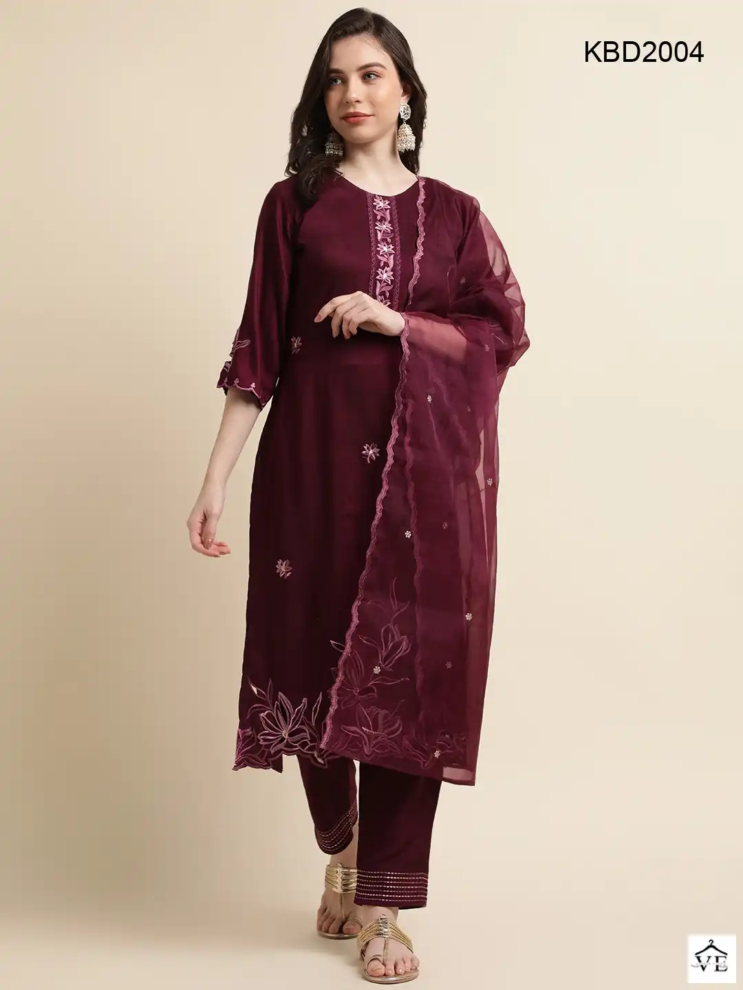 Mahotsav Salimar Vol 11 Chinon Silk Wholesale Readymade Suits Catalog — Wholesale Salwar Suits, MPA wholesale from Surat - Gallery Image 2