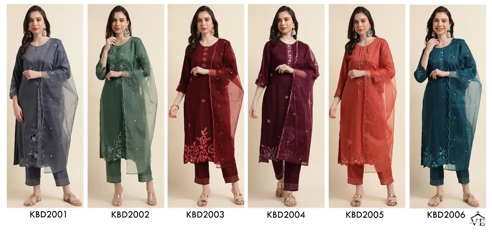 Mahotsav Salimar Vol 11 Chinon Silk Wholesale Readymade Suits Catalog — Wholesale Salwar Suits, MPA wholesale from Surat — view 7