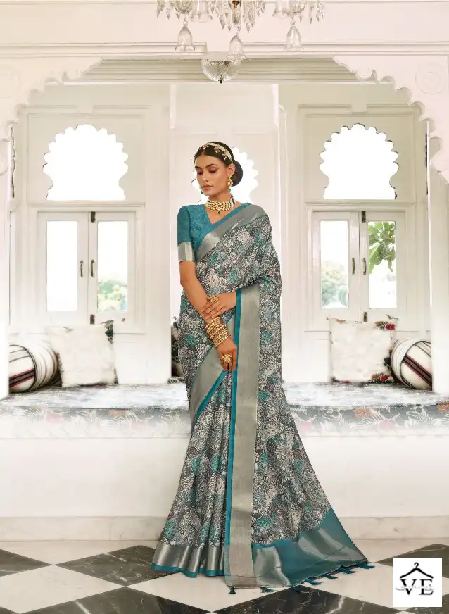 Pankh Sampada Viscose Dola Silk Wholesale Saree Catalog — Wholesale Sarees, MPA wholesale from Surat - Gallery Image 2