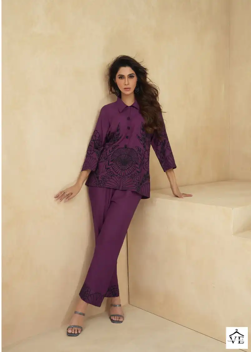 Vamika Nx Sarra Heavy Rayon Wholesale Co-Ord Set Catalog — Wholesale Kurtis, MPA wholesale from Surat — view 4