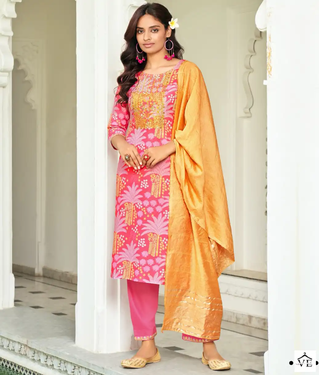Diya Trends Sawariya Vol 1 Muslin Wholesale Readymade Suits Catalog — Wholesale Salwar Suits, Diya Trends wholesale from Surat — view 1