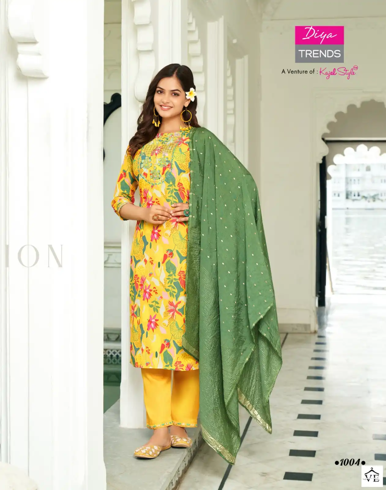 Diya Trends Sawariya Vol 1 Muslin Wholesale Readymade Suits Catalog — Wholesale Salwar Suits, Diya Trends wholesale from Surat - Gallery Image 6