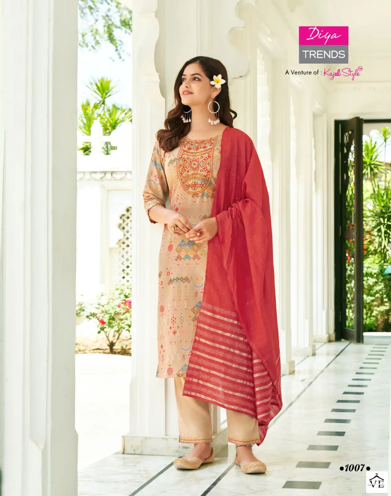 Diya Trends Sawariya Vol 1 Muslin Wholesale Readymade Suits Catalog — Wholesale Salwar Suits, Diya Trends wholesale from Surat - Gallery Image 2