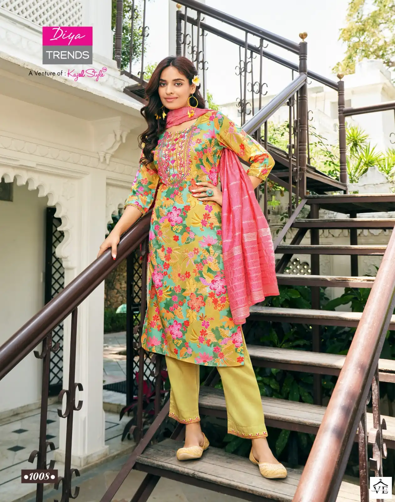 Diya Trends Sawariya Vol 1 Muslin Wholesale Readymade Suits Catalog — Wholesale Salwar Suits, Diya Trends wholesale from Surat - Gallery Image 3