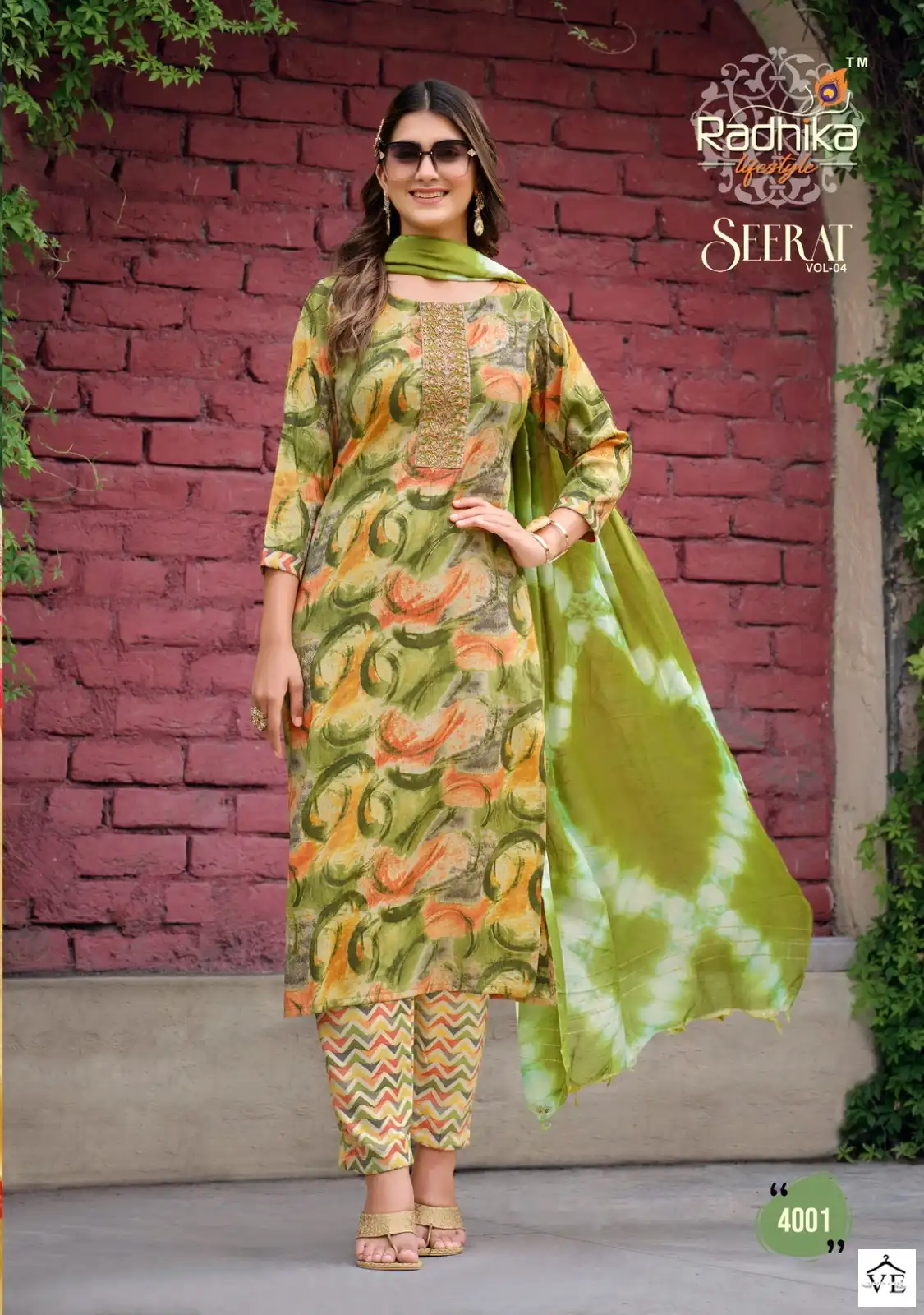 Radhika Lifestyle Seerat Vol4 Rayon Capsule Foil Print Wholesale Readymade Salwar Suit Catalog — Wholesale Salwar Suits, MPA wholesale from Surat - Gallery Image 2
