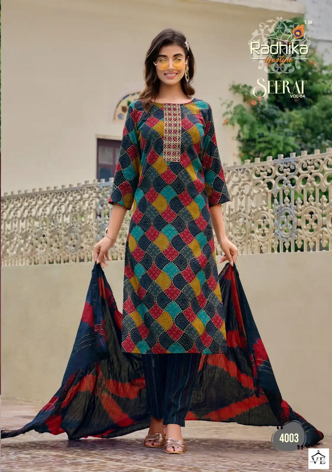 Radhika Lifestyle Seerat Vol4 Rayon Capsule Foil Print Wholesale Readymade Salwar Suit Catalog — Wholesale Salwar Suits, MPA wholesale from Surat - Gallery Image 3