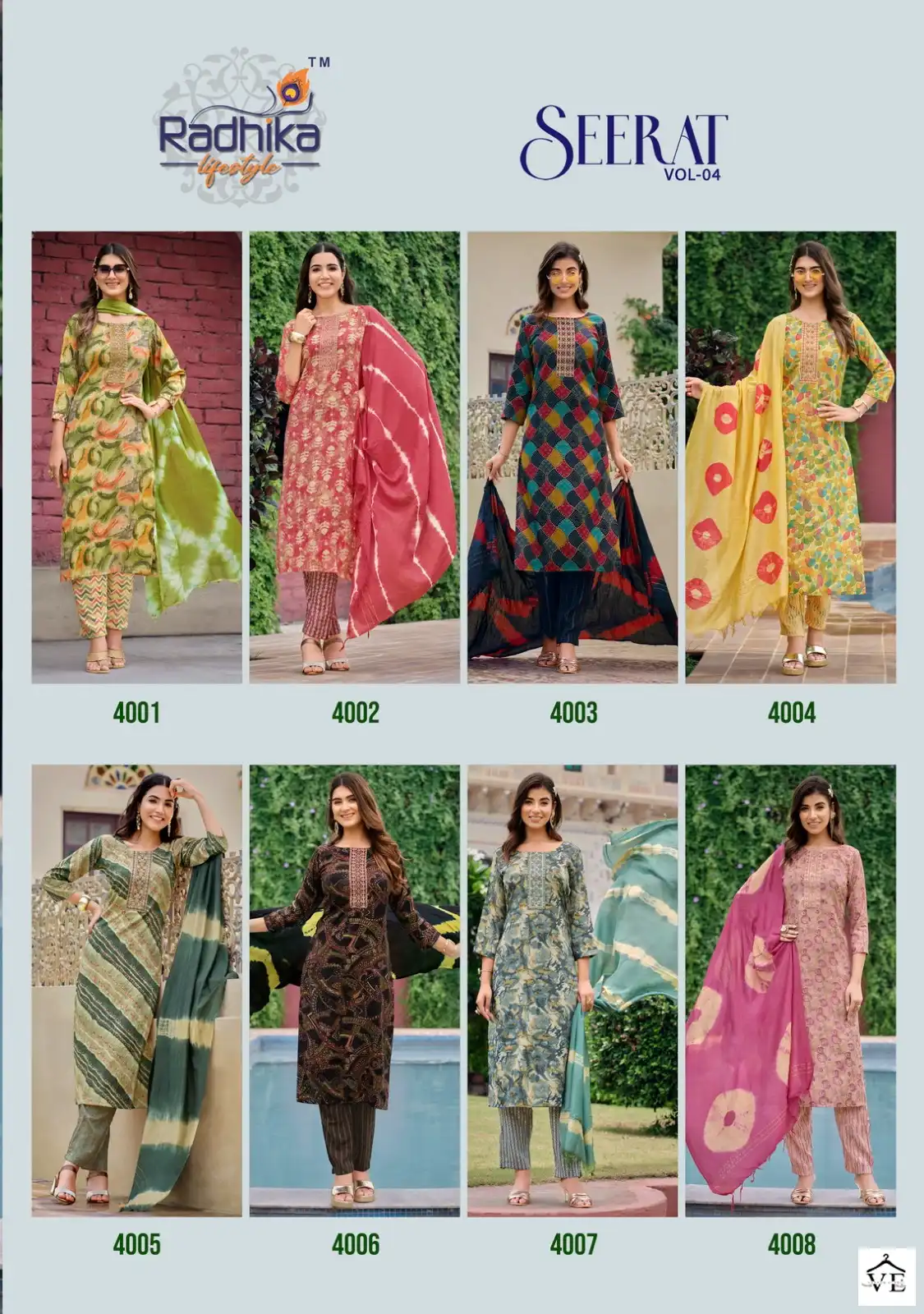 Radhika Lifestyle Seerat Vol4 Rayon Capsule Foil Print Wholesale Readymade Salwar Suit Catalog — Wholesale Salwar Suits, MPA wholesale from Surat — view 9