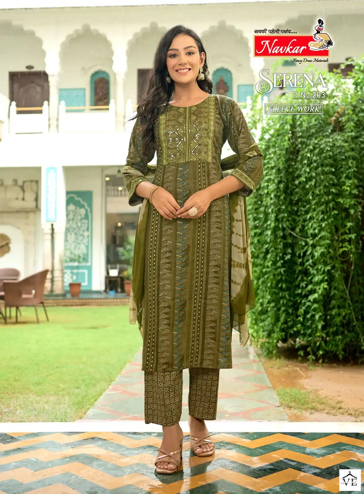 Navkar Serena Vol 2 Rayon Wholesale Readymade Suit Catalog — Wholesale Salwar Suits, MPA wholesale from Surat - Gallery Image 5