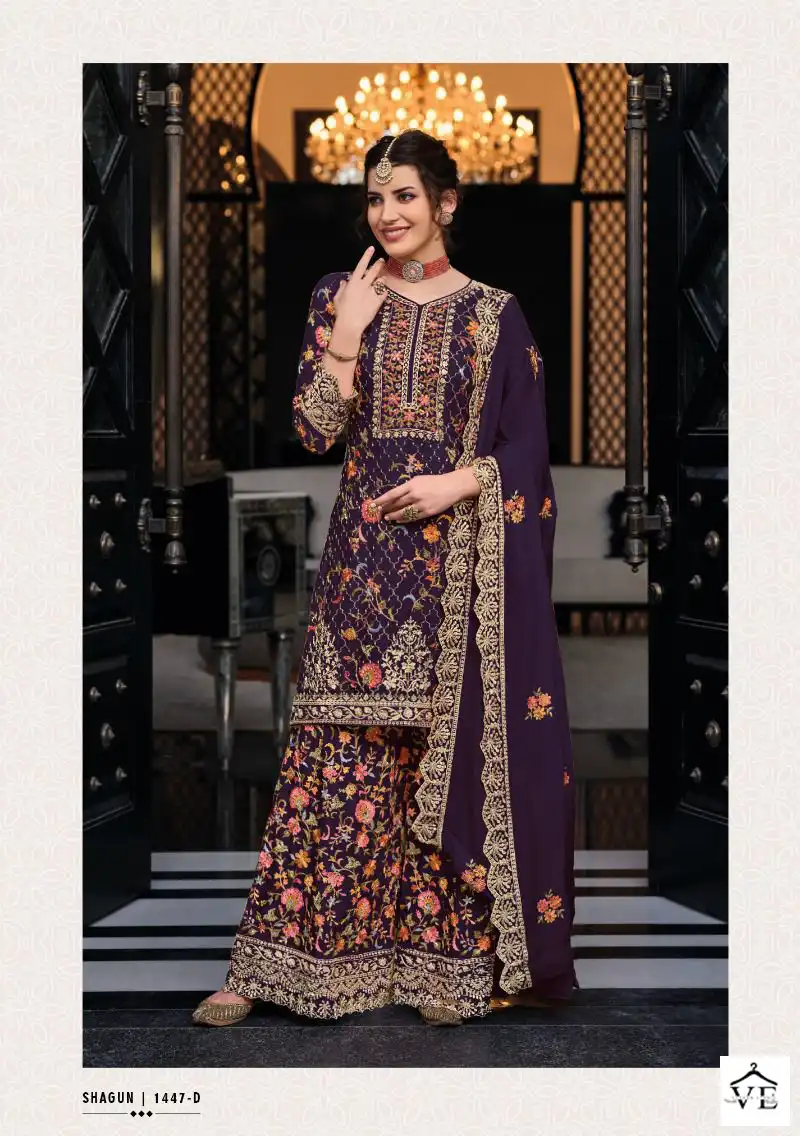 Eba Lifestyle Shagun Color Edition-6 Premium Silk Wholesale Readymade Suits Catalog — Wholesale Salwar Suits, Eba Lifestyle wholesale from Surat - Gallery Image 5