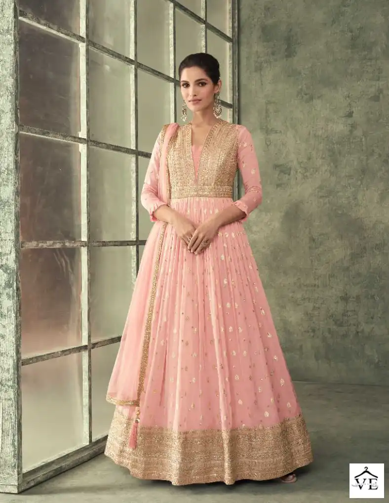 Sayuri Shine Pure Viscose Silk Wholesale Designer Readymade Suit Catalog — Wholesale Salwar Suits, Sayuri Designer wholesale from Surat - Gallery Image 3