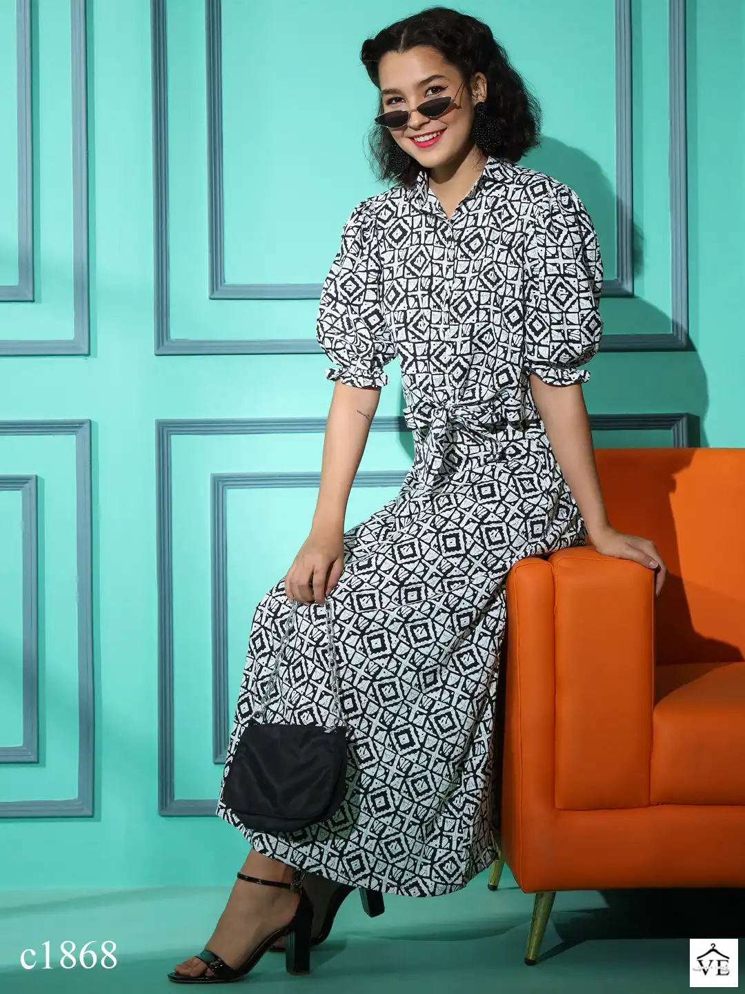 Mahotsav Shivani Vol 7 Crepe Wholesale Co-Ord Set Catalog — Wholesale Kurtis, MPA wholesale from Surat — view 2