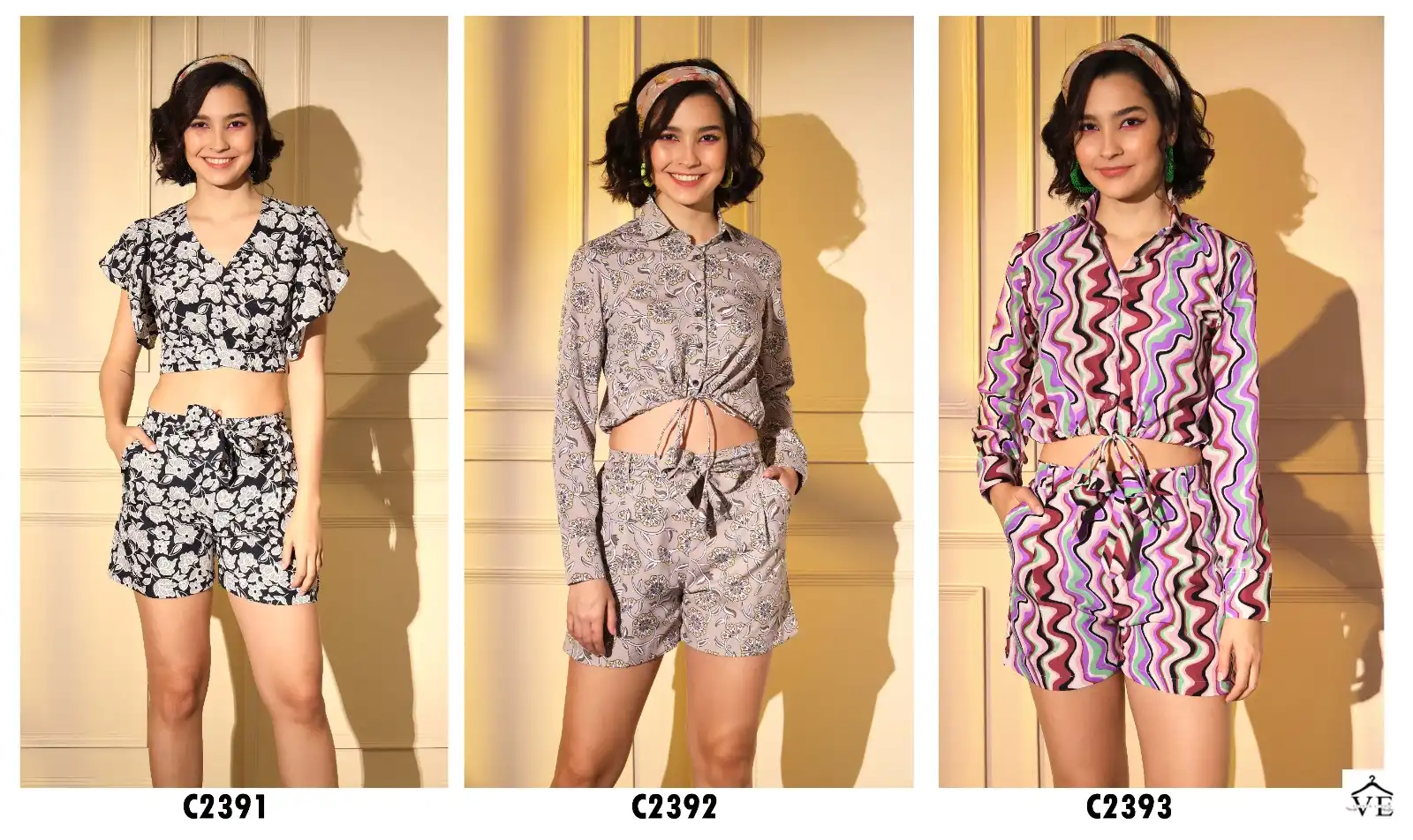 Mahotsav Shivani Vol 8 Crepe Wholesale Co-Ord Set Catalog — Wholesale Kurtis, MPA wholesale from Surat — view 4