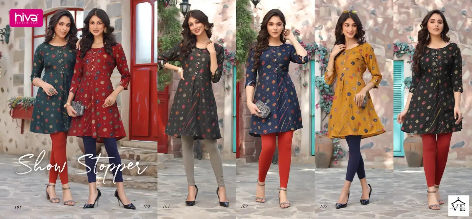 Hiva Show Stopper Muslin Wholesale Tunic Catalog — Wholesale Kurtis, MPA wholesale from Surat — view 7