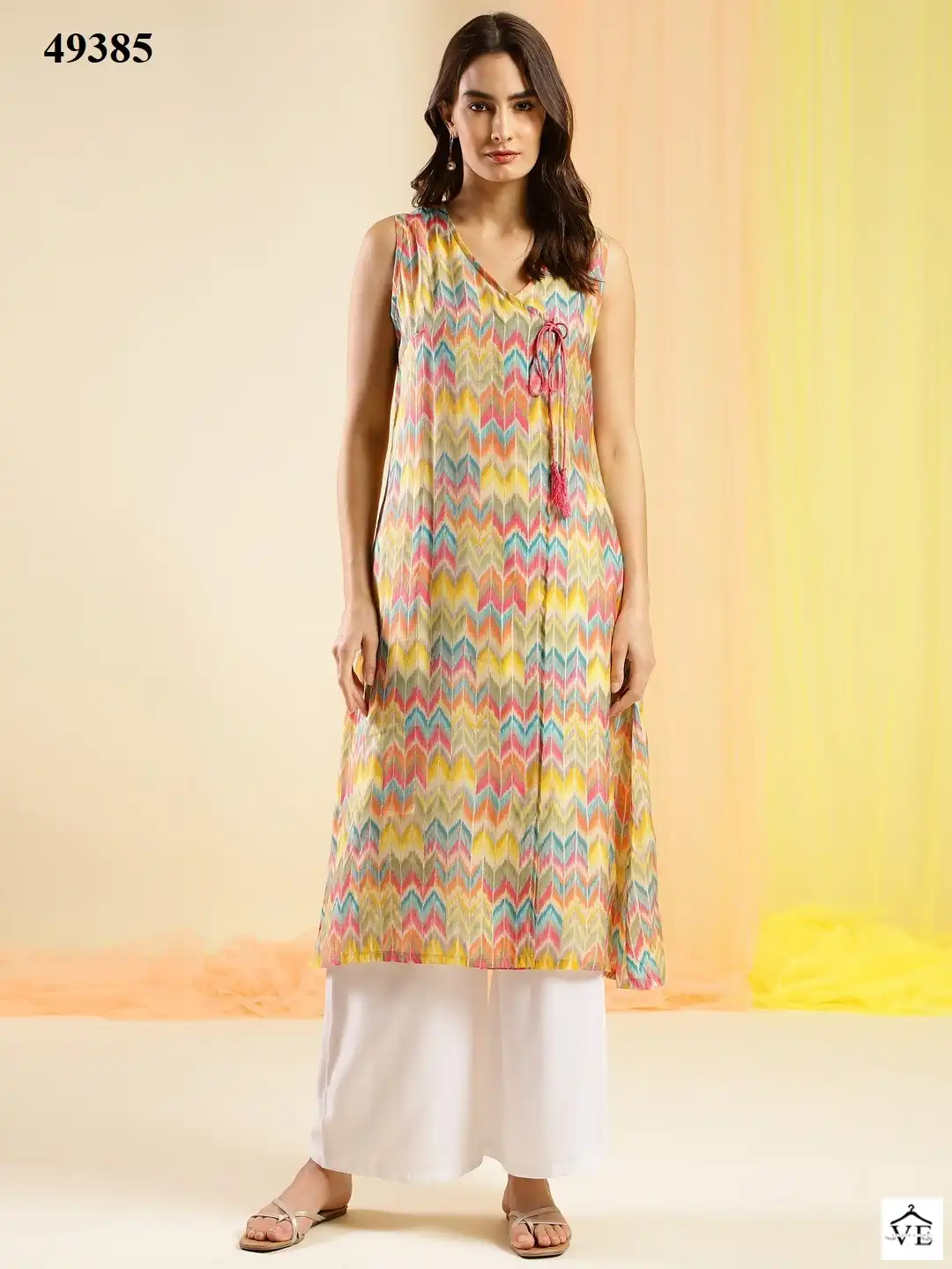 Mahotsav Shurma Poly Chanderi Wholesale Fancy Kurtis Catalog — Wholesale Kurtis, MPA wholesale from Surat — view 1