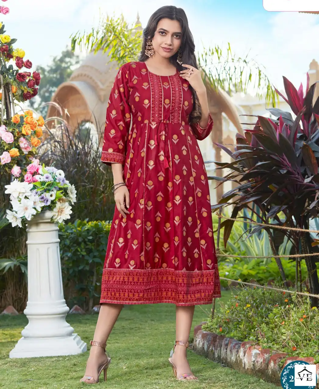 Hinaya Sia Vol-2 Silk Chanderi Wholesale Readymade Suits Catalog — Wholesale Kurtis, MPA wholesale from Surat — view 1