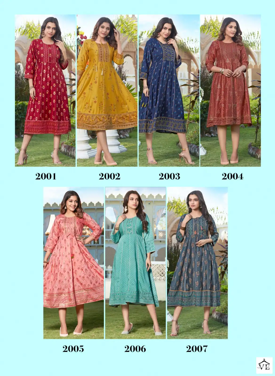 Hinaya Sia Vol-2 Silk Chanderi Wholesale Readymade Suits Catalog — Wholesale Kurtis, MPA wholesale from Surat — view 8