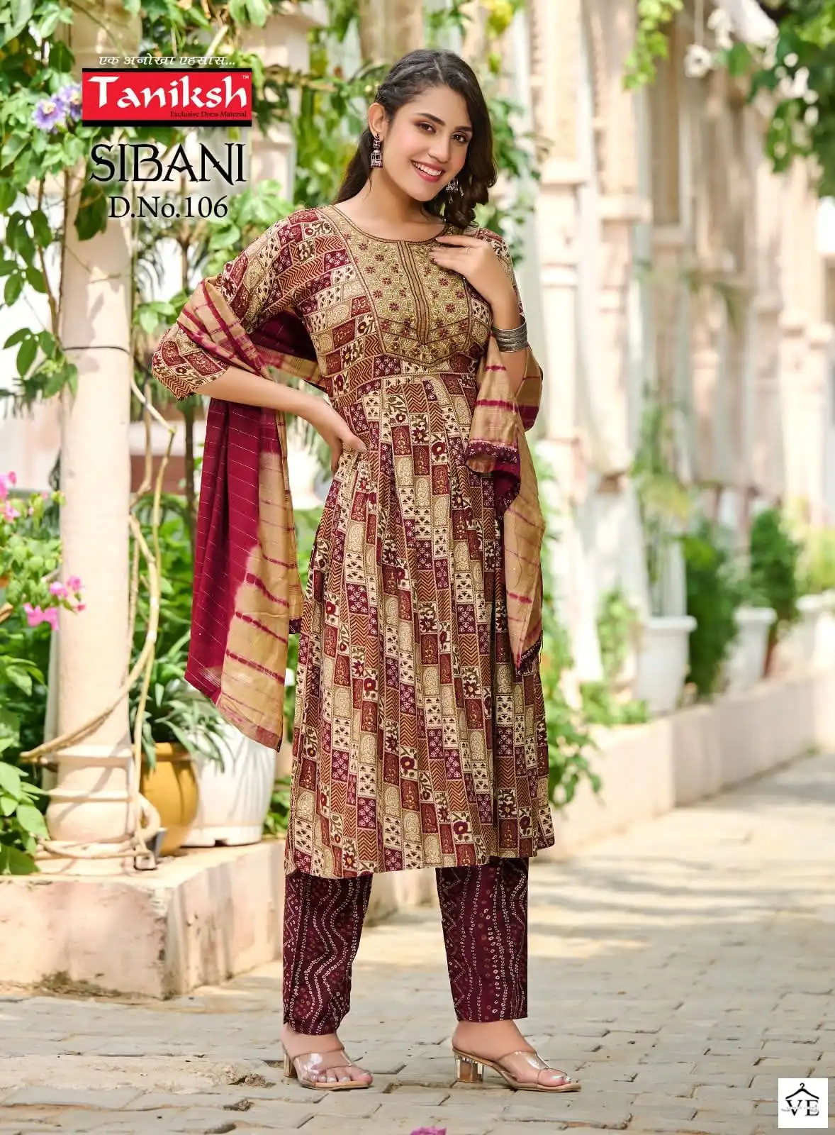 Taniksh Sibani Rayon Print Wholesale Readymade Salwar Suit Catalog — Wholesale Salwar Suits, MPA wholesale from Surat - Gallery Image 3