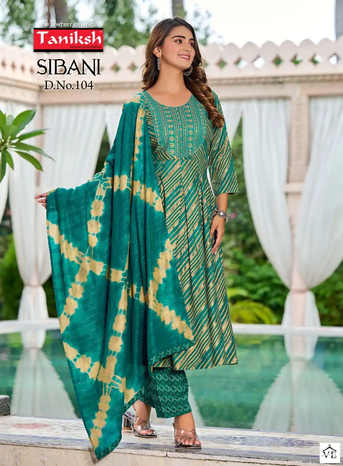Taniksh Sibani Rayon Print Wholesale Readymade Salwar Suit Catalog — Wholesale Salwar Suits, MPA wholesale from Surat - Gallery Image 7
