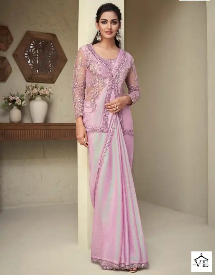 TFH Silver Screen Vol 18 Shimmer Silk Wholesale Designer Saree Catalog — Wholesale Sarees, MPA wholesale from Surat — view 1