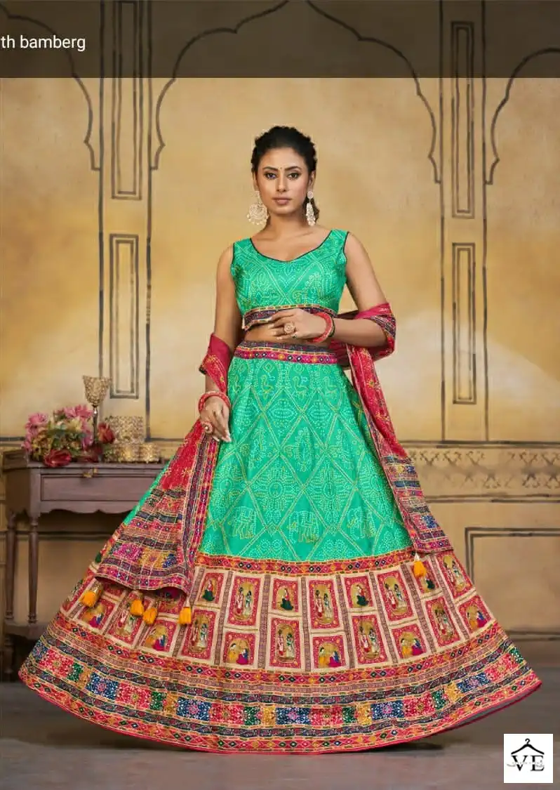 Sheesha Vol 1 Viscose Silk Wholesale Lehenga Catalog — Wholesale Lehenga, MPA wholesale from Surat — view 6