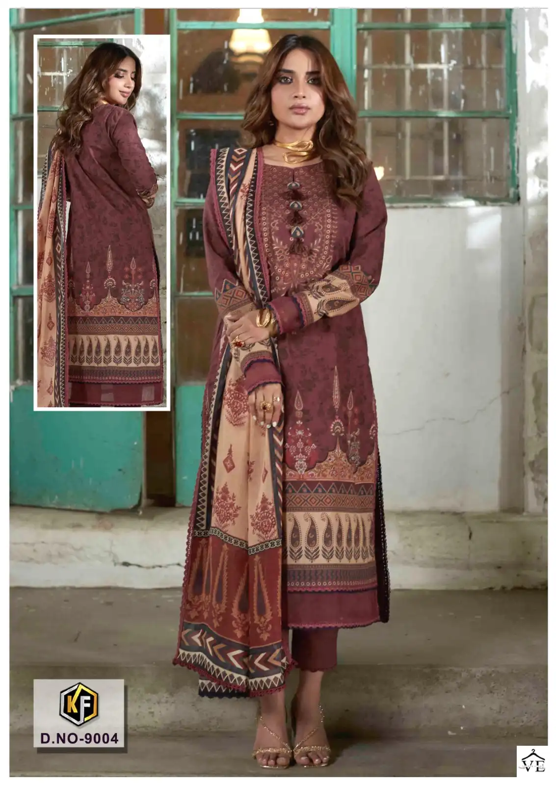 Keval Fab Sobia Nazir Vol 9 Heavy Cotton Wholesale Pakistani Suit Catalog — Wholesale Salwar Suits, Keval Fab wholesale from Surat - Gallery Image 3