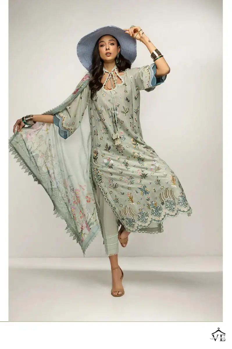 Hazzel Sobia Nazir Vol 1 Cotton Wholesale Designer Fancy Pakistani Salwar Suit Catalog — Wholesale Salwar Suits, MPA wholesale from Surat - Gallery Image 3