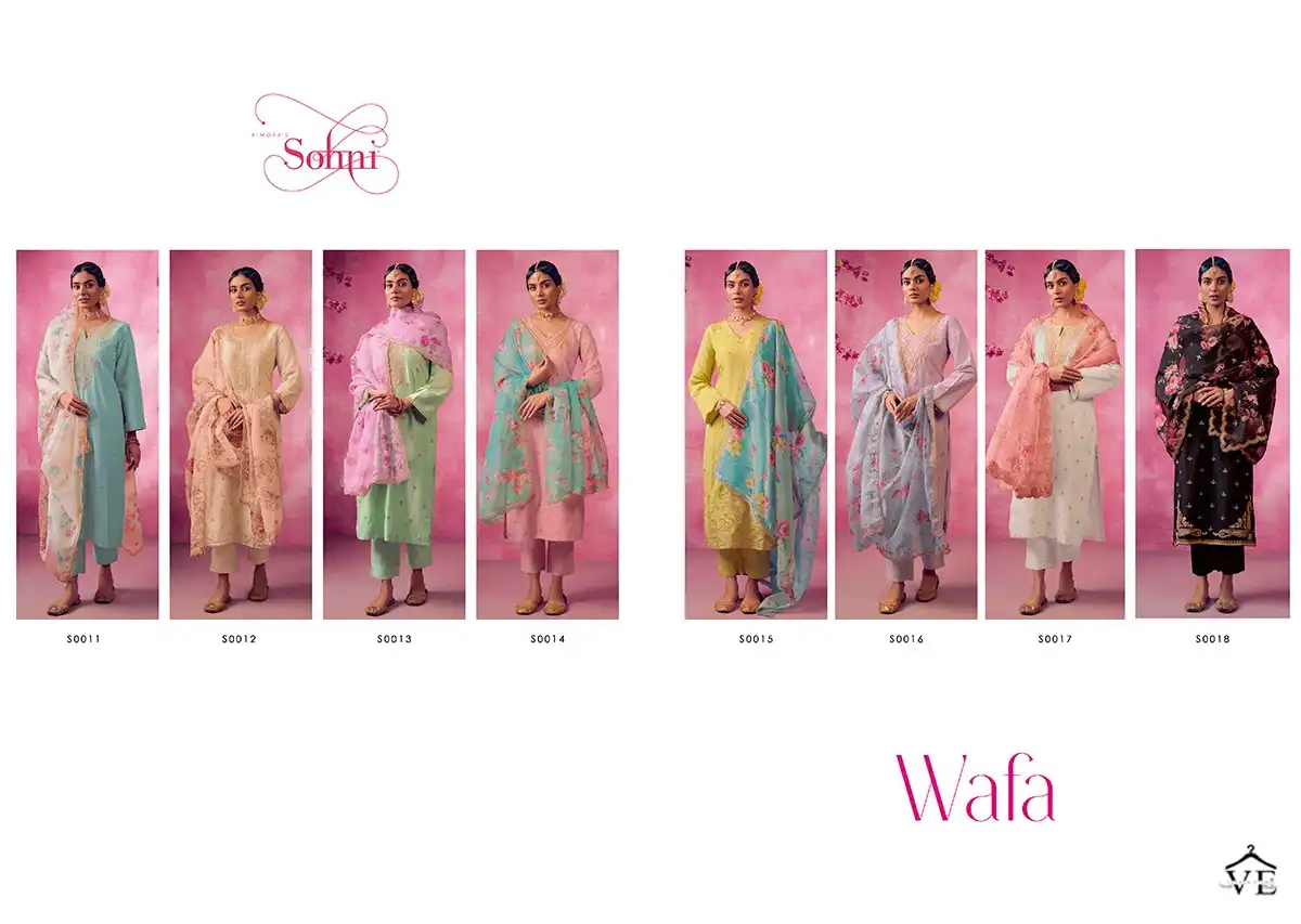Kimora Sohni Wafa Soft Modale Cotton Wholesale Designer Salwar Suit Catalog — Wholesale Salwar Suits, MPA wholesale from Surat — view 9