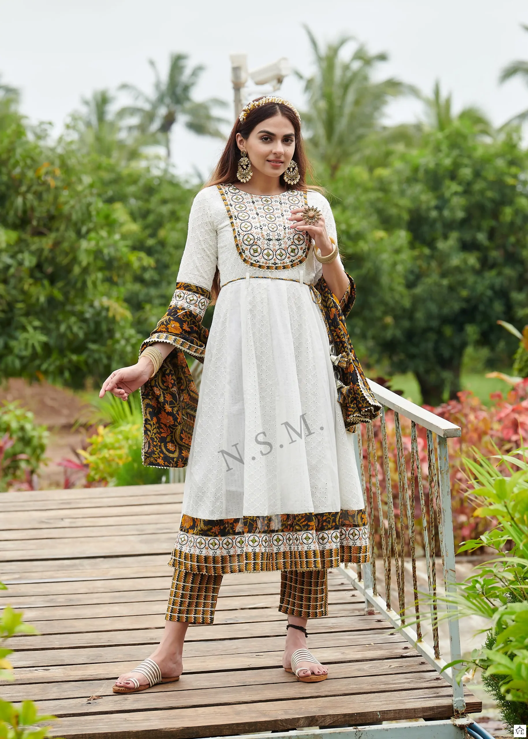 Vardan Ethnic Sony Mony Heavy Cottan Wholesale Designer Readymade Salwar Suit Catalog — Wholesale Salwar Suits, MPA wholesale from Surat — view 2