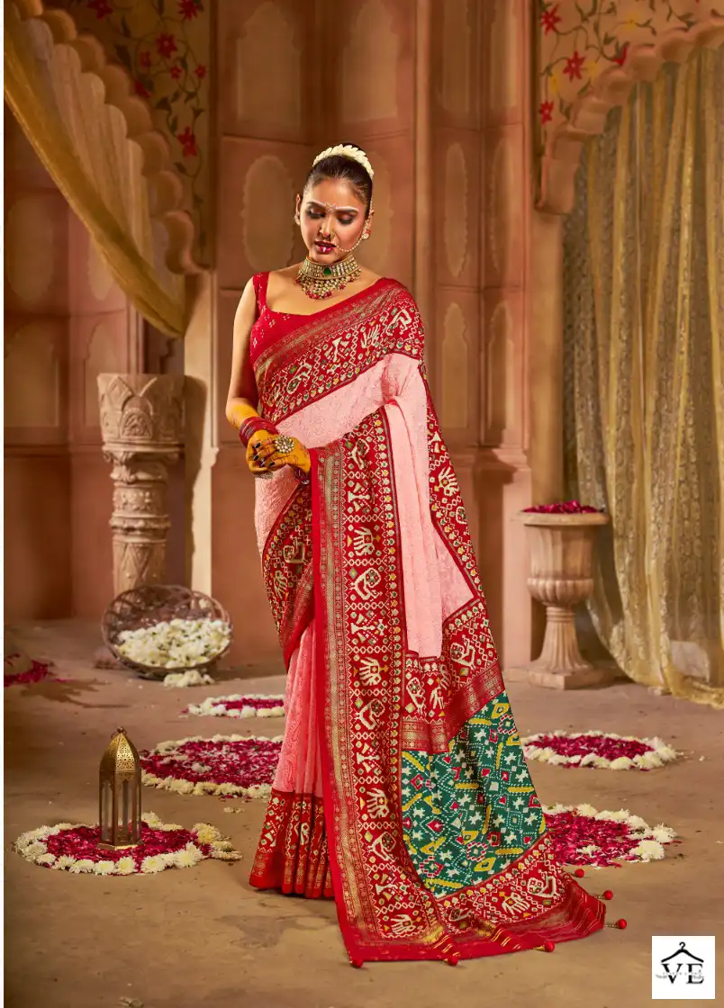 Shubh Shree Sukanya Velvet Tussar Silk Wholesale Saree Catalog — Wholesale Sarees, MPA wholesale from Surat — view 5