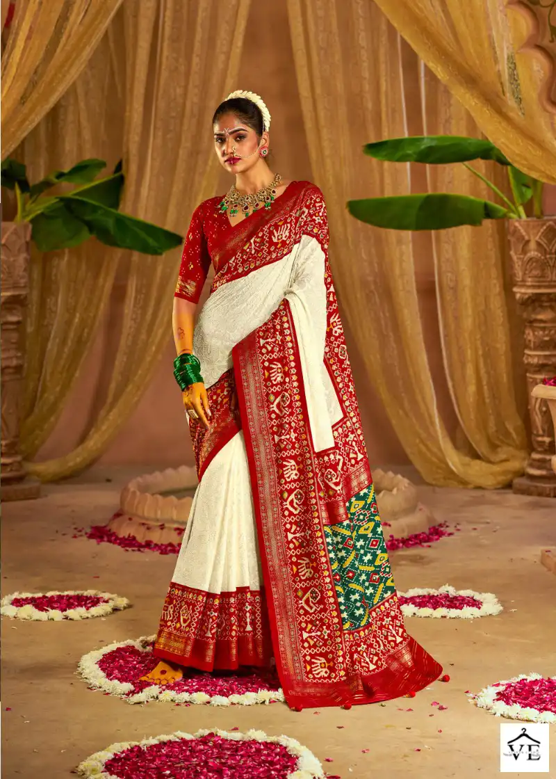 Shubh Shree Sukanya Velvet Tussar Silk Wholesale Saree Catalog — Wholesale Sarees, MPA wholesale from Surat — view 6