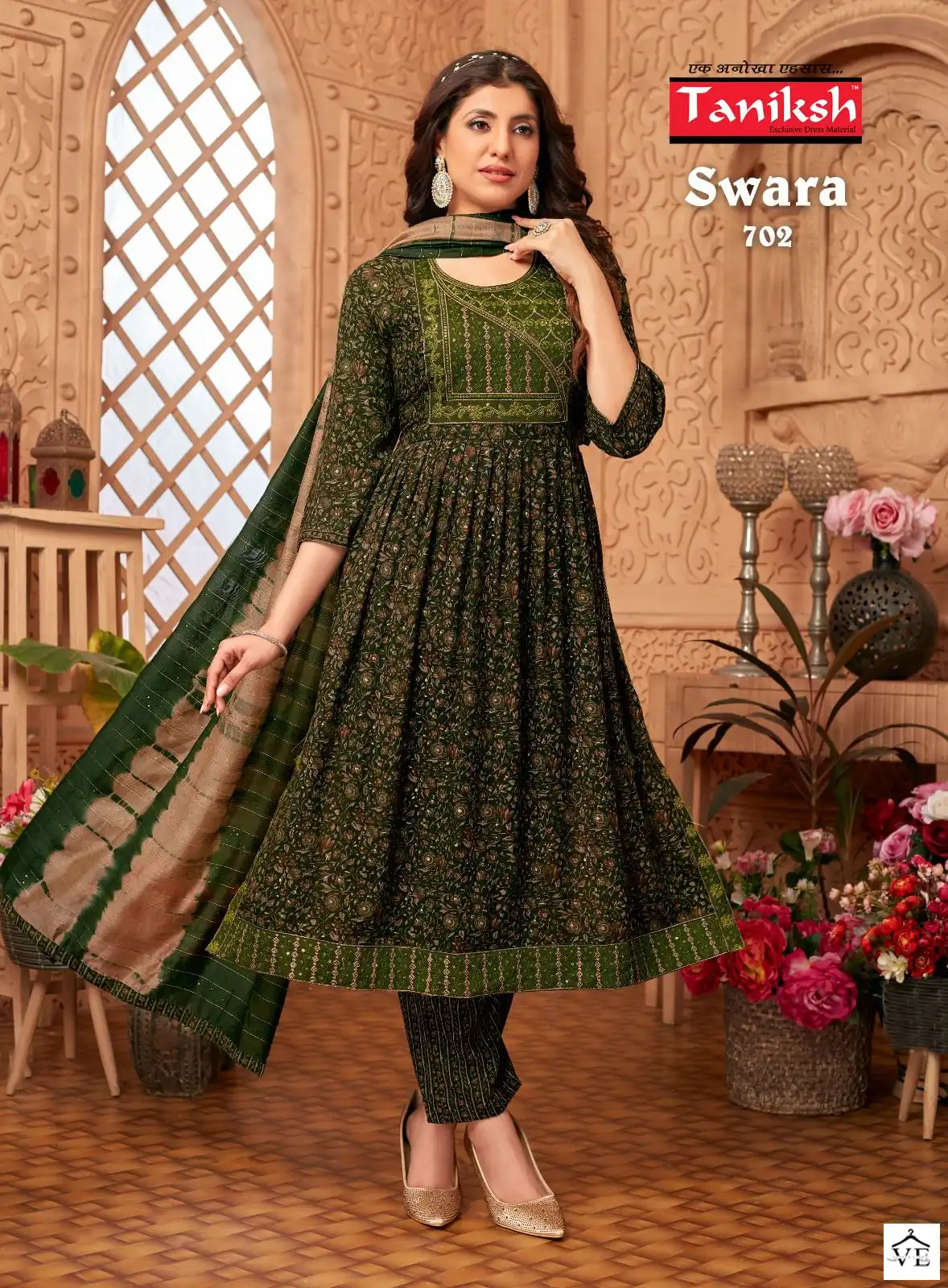 Taniksh Swara Vol 7 Rayon Print Wholesale Readymade Salwar Suit Catalog — Wholesale Salwar Suits, MPA wholesale from Surat - Gallery Image 4