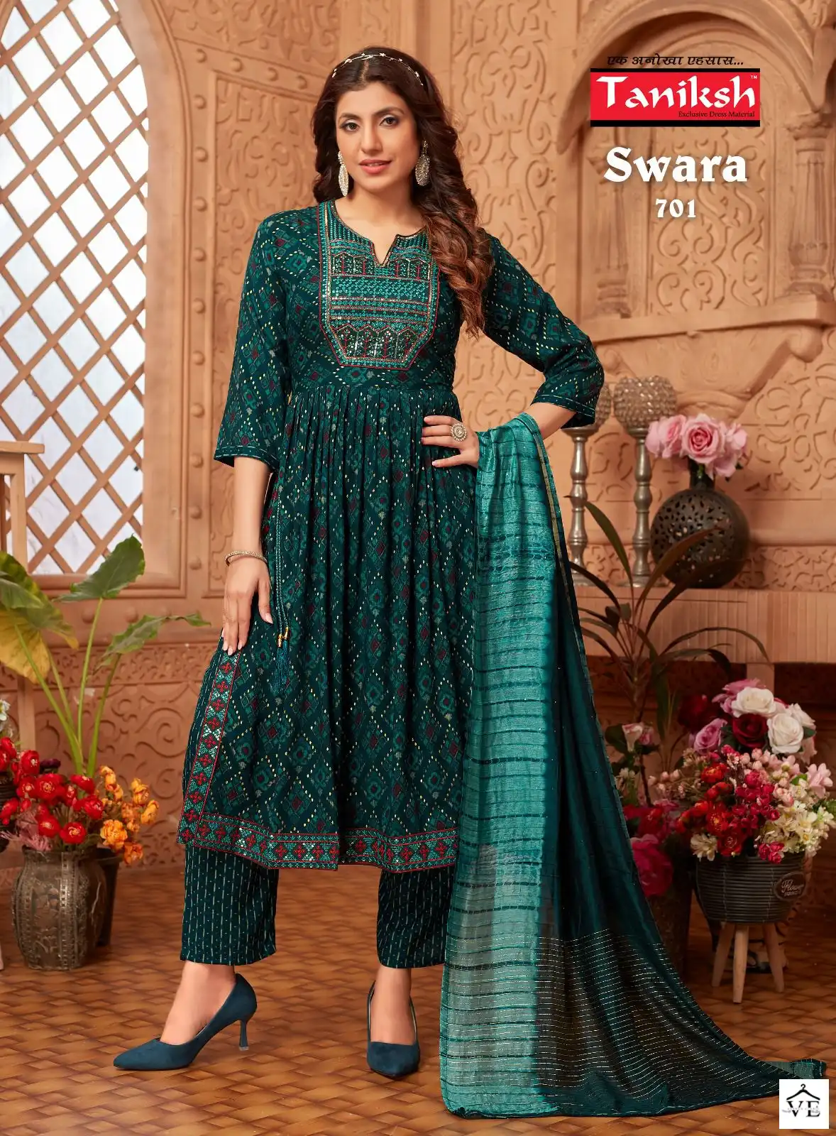 Taniksh Swara Vol 7 Rayon Print Wholesale Readymade Salwar Suit Catalog — Wholesale Salwar Suits, MPA wholesale from Surat - Gallery Image 5