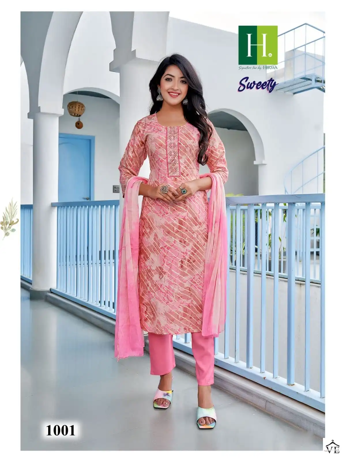 Hirwa Sweety Heavy Rayon Wholesale Readymade Salwar Suit Catalog — Wholesale Salwar Suits, MPA wholesale from Surat - Gallery Image 2