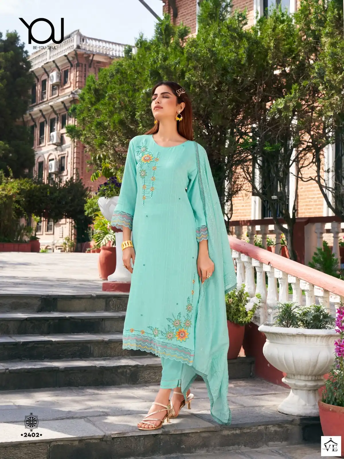 Wanna Saachi Pure Viscose Wholesale Readymade Salwar Suit Catalog — Wholesale Salwar Suits, MPA wholesale from Surat — view 3
