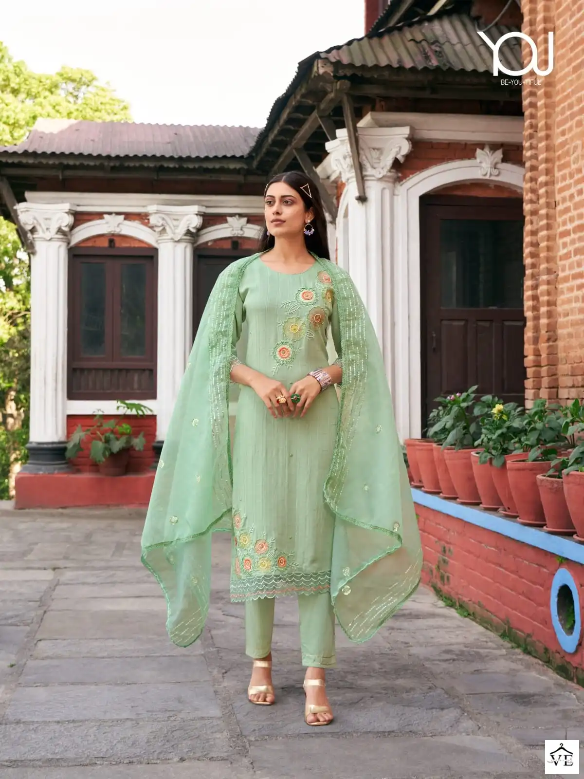 Wanna Saachi Pure Viscose Wholesale Readymade Salwar Suit Catalog — Wholesale Salwar Suits, MPA wholesale from Surat — view 4