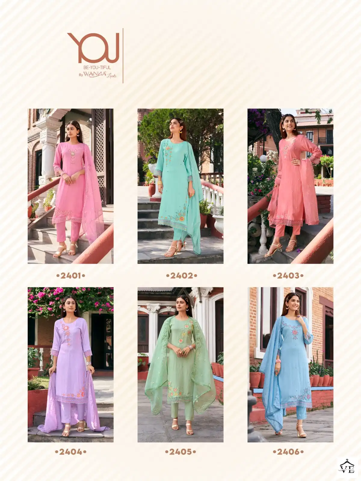 Wanna Saachi Pure Viscose Wholesale Readymade Salwar Suit Catalog — Wholesale Salwar Suits, MPA wholesale from Surat — view 7