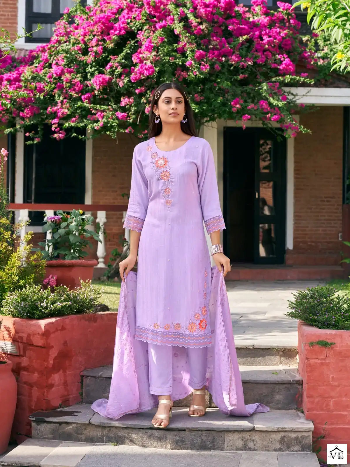 Wanna Saachi Pure Viscose Wholesale Readymade Salwar Suit Catalog — Wholesale Salwar Suits, MPA wholesale from Surat — view 6